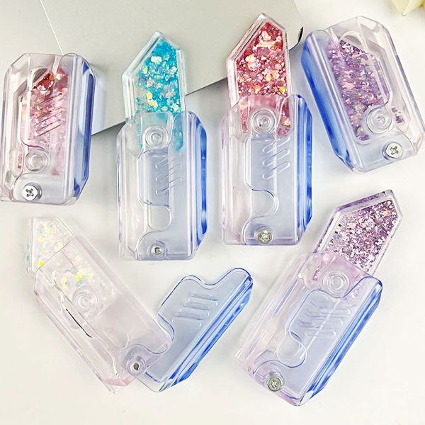 3D 당근칼 led 투명 캐릭터 피젯 토이 나이프 돌리기