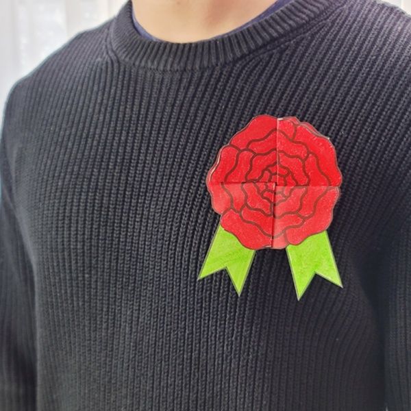 카네이션 편지 펴지는 브로치 만들기 DIY KIT(5인용)