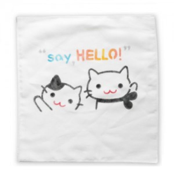 스텐실손수건만들기(1set)-헬로우냥이