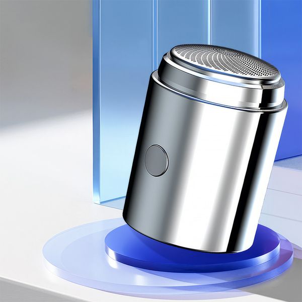 USB 전기면도기 실버 간편물세척 전동 USB충전 J432