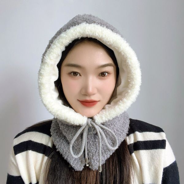 뽀글이 후드 넥워머 겨울후드모자 바라클라바