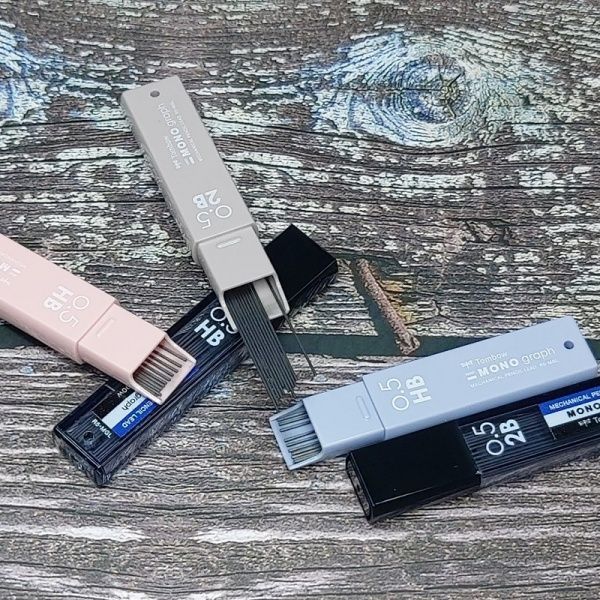 톰보 0.5mm 샤프심-모노그래프 라이트 MGL 1갑(12통)