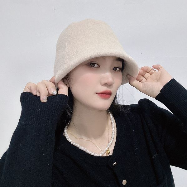 디아나 울 버킷햇(베이지)