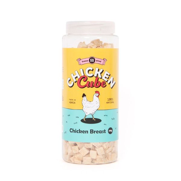 동결건조 치킨큐브 대용량 보틀 트릿 240g(WBC3BAD)