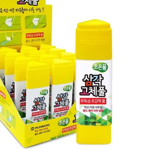 INDI 조은풀 삼각 고체풀 25g 딱풀 글루스틱 스틱풀 - 핫트랙스