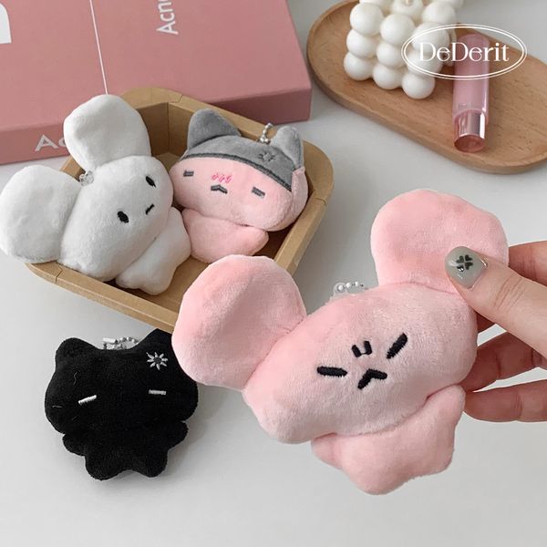 [데데리트]귀여운 동물 귀큰 쥐돌이 고양이 인형 키링