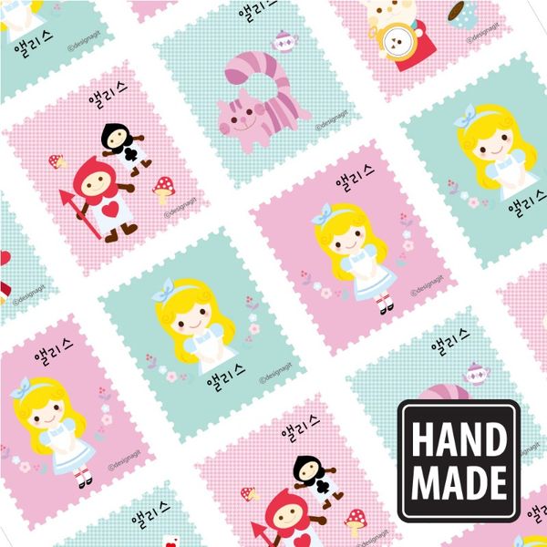 수제우표스티커 모음전