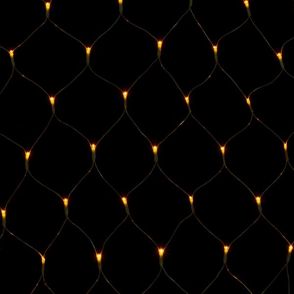 [도토로] 300구 녹색선 LED 그물네트 웜색 지니전구(2