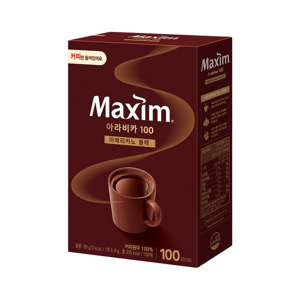 [믹스커피아님] 맥심 솔루블 아라비카 100T 커피100%