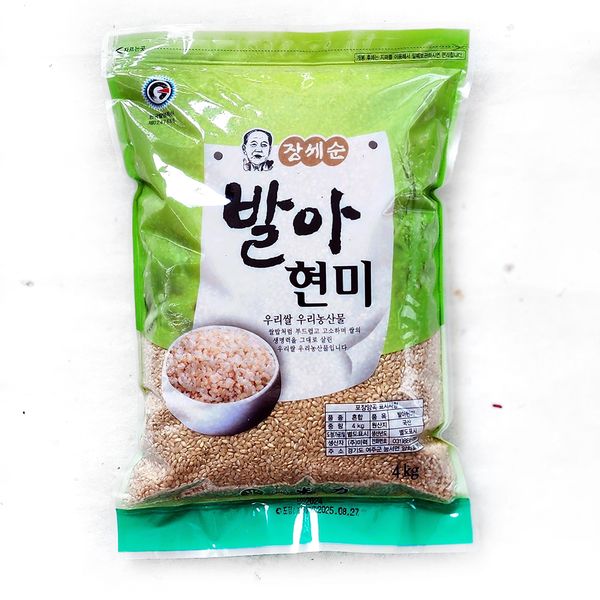 장세순 발아현미 4kg