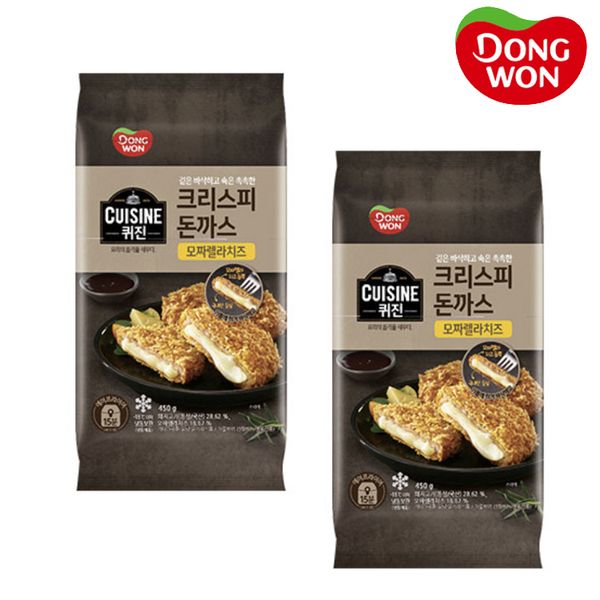 [동원] 퀴진 크리스피 돈까스(모짜렐라)450gX3개