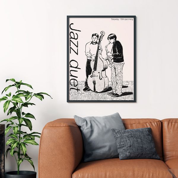 jazz duet, OUR BOY AND GIRL 작가 그림