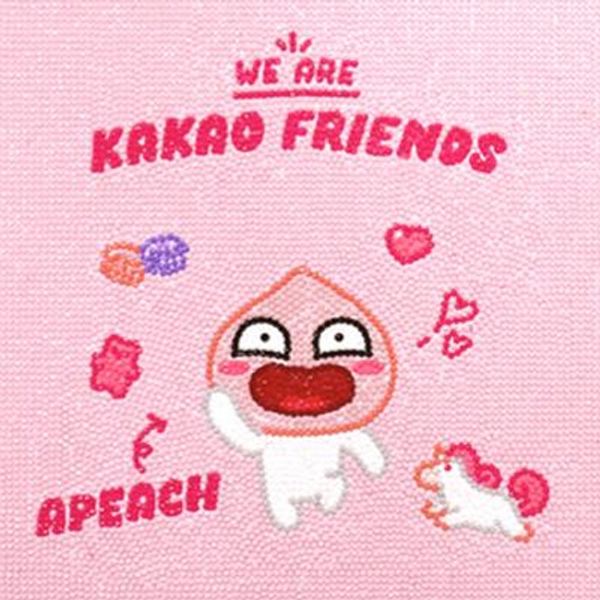 DIY 보석십자수 카카오프렌즈 우리는친구 어피치 2525