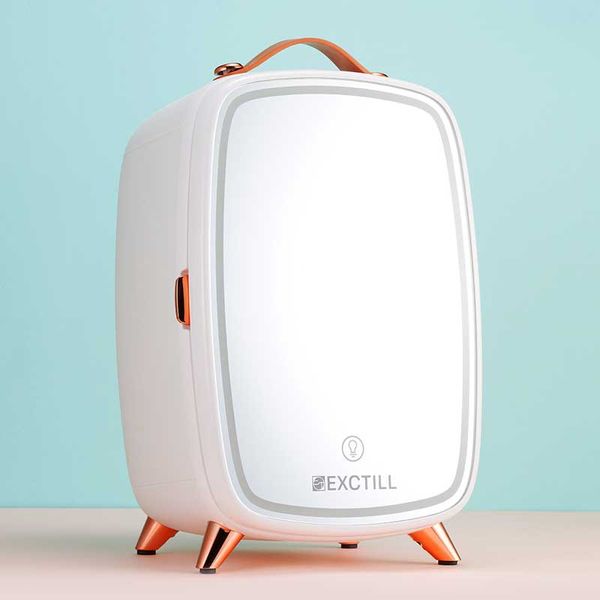엑틸 화장품 냉장고 6L 18W / LED 미러 냉장고 CBA-6L