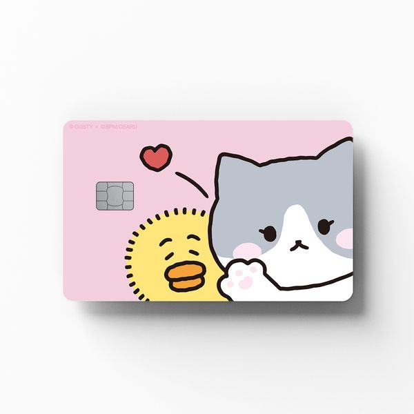 꿍댕 - 탬오리랑 셀카 by 꿍 카드커버 스티커