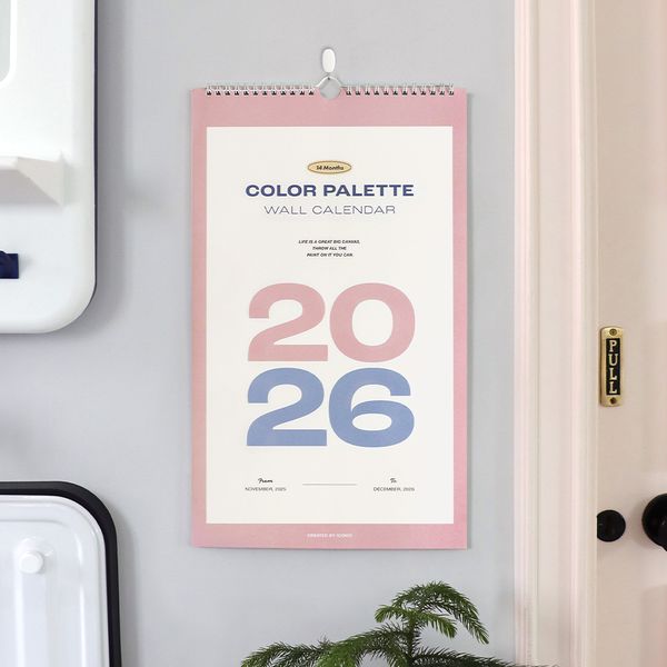 아이코닉 2026 팔레트 월 캘린더 (벽걸이달력) 