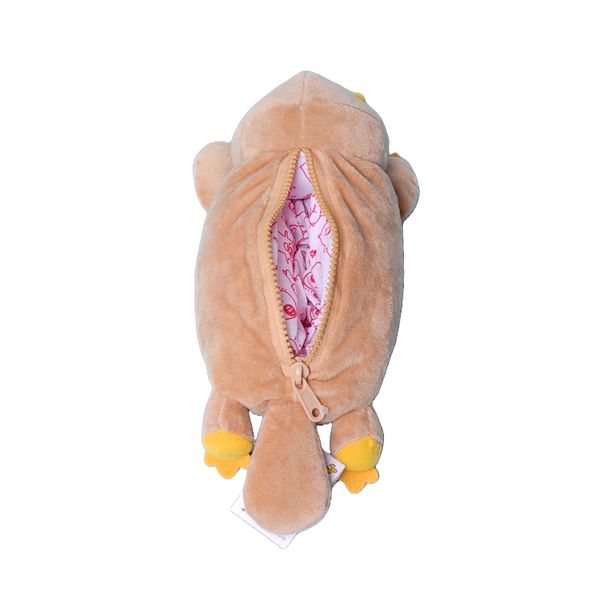 오리 너구리 인형 필통 파우치 쓸데없는 친구 우정