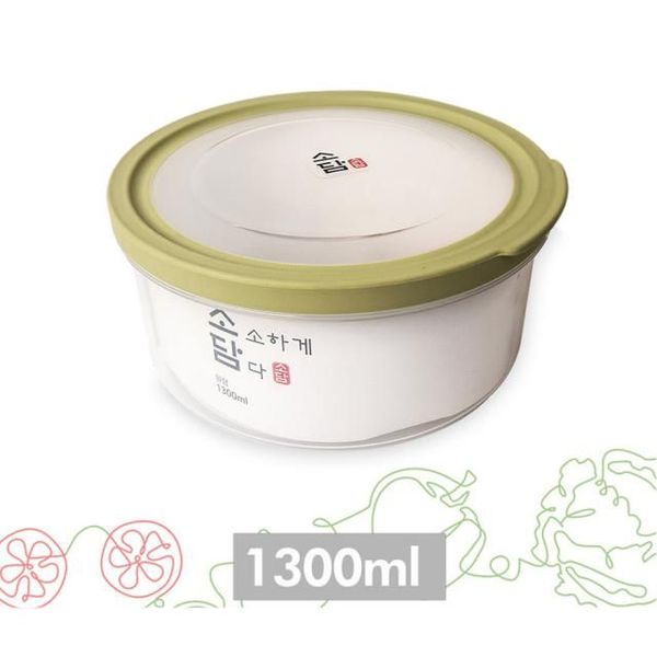 원형 밀폐용기 5호 1.3L DY-046 높(WFG3ZKL)