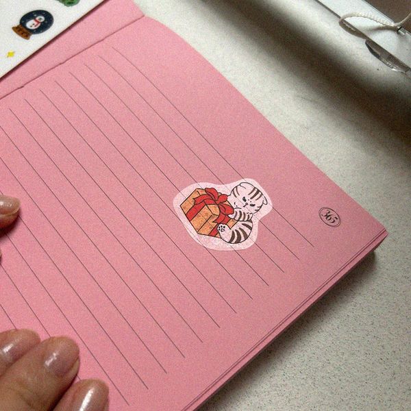 Cat-Mas Sticker 크리스마스 캣 스티커