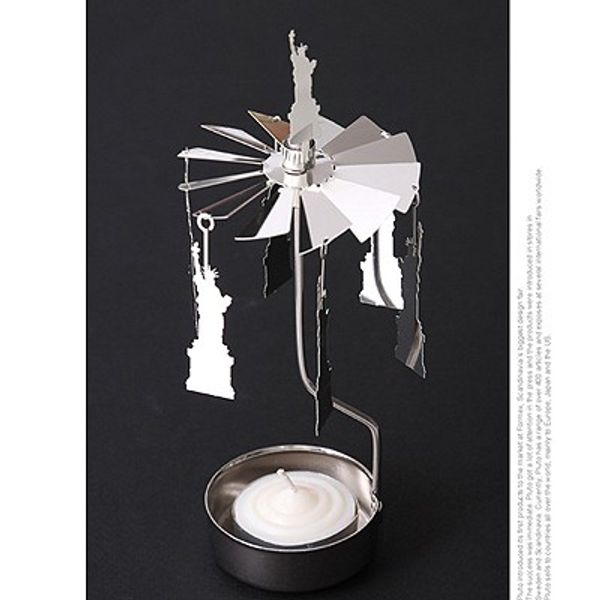 ROTARY CANDLE HOLDER STATUE OF LIBERTY[캔들홀더]