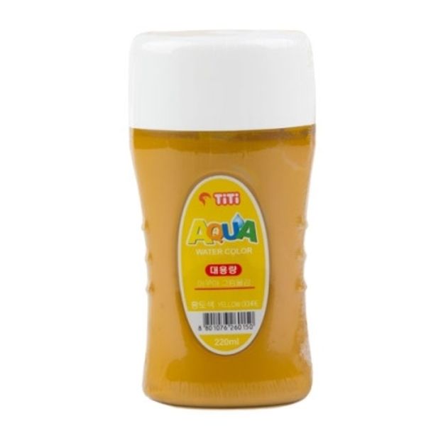 [티티경인] 아쿠아그림물감220ml 황토 (티티경인)  [개/1] 115524
