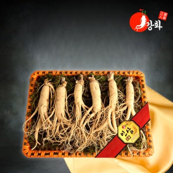 [강화초지인삼] 명품 수삼 1채 750g (5-7뿌리)