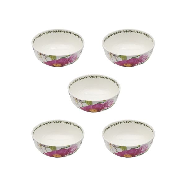 본차이나 대장미 면기 5P(WF42055)