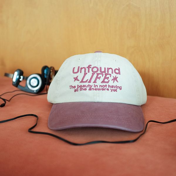 Unfound Life 투톤 워싱 볼캡 2color