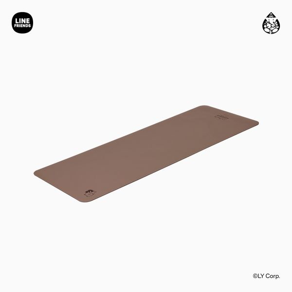 가네샤요가매트 라인프렌즈 에디션 브라운 5mm
