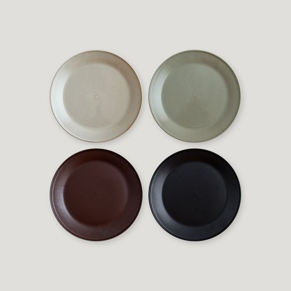 소소모소 단 원형접시 중 4 colors