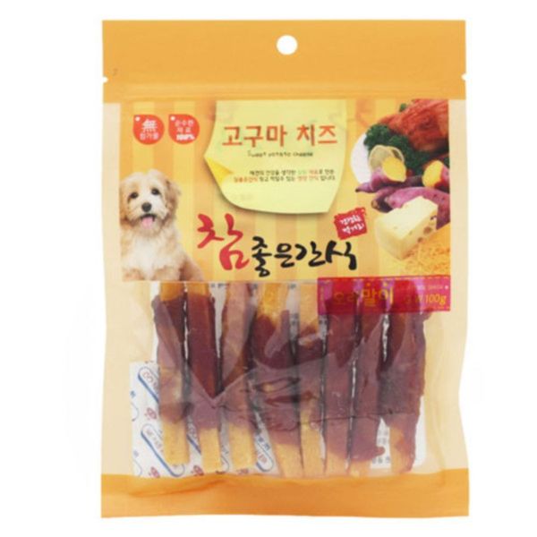 참좋은간식 100g (고구마 치즈 오리말이)(WFFA8CA)