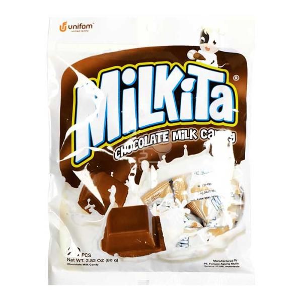 Milkita CHOCOLATE MILK 캔디 80g 1개 CH2049168
