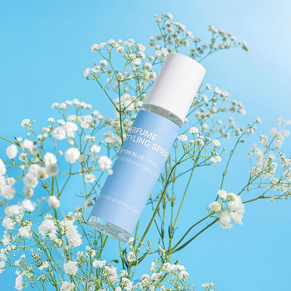 일비아 뿌리는 다리미 섬유탈취제 코튼블루(100ml)
