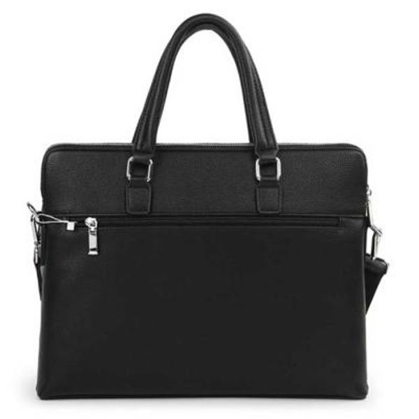 Modern 심플 사각 briefcase 37.5x30cm 핸들고13cm