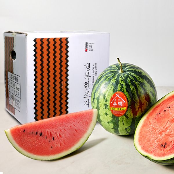 [육군병장] 고당도 논산 꿀수박 5kg/11.2브릭스