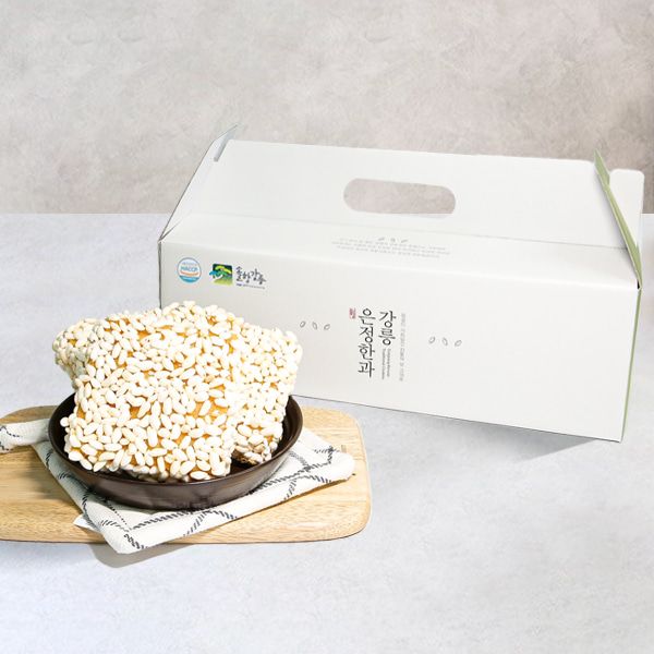 [한국무형문화유산] 수제 통밥한과 600g/11~12개입