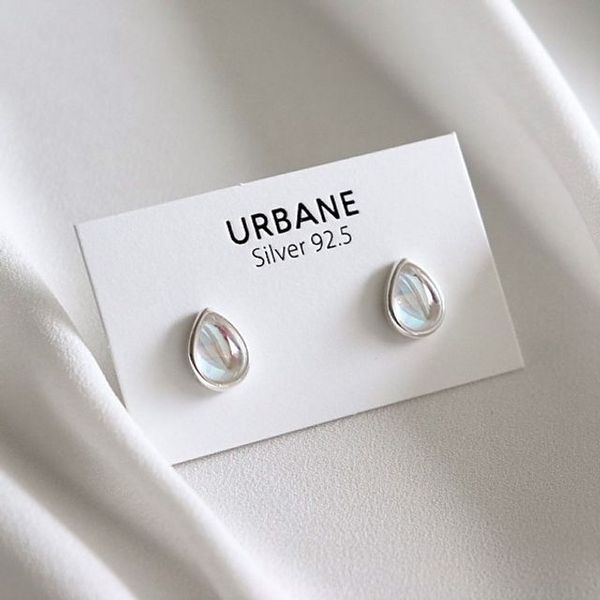 (Silver925) Opal earring(WDC8E84)