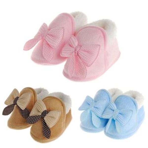 예쁜 리본 아동 퍼 보행기화(12-14) 302944