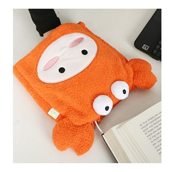 USB 에니멀 온열 마우스패드- 꽃게 2종택일