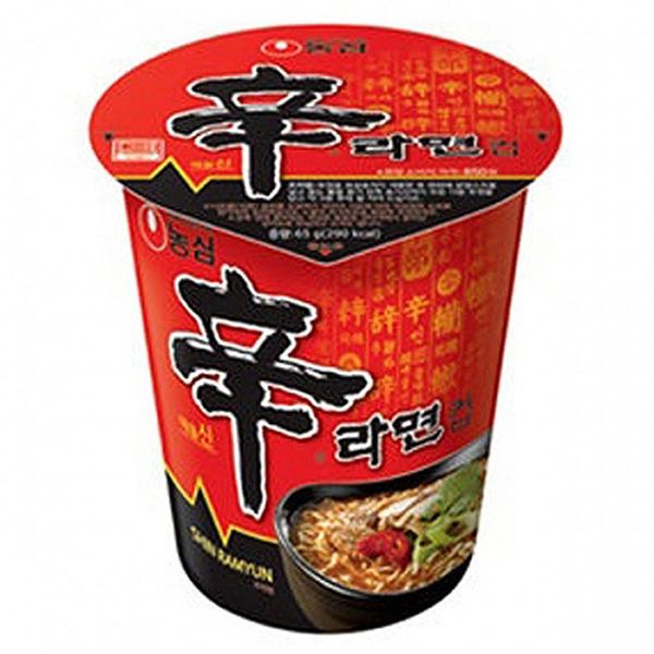 nongshim 농심 신라면 작은컵 65gx6개x2BOX
