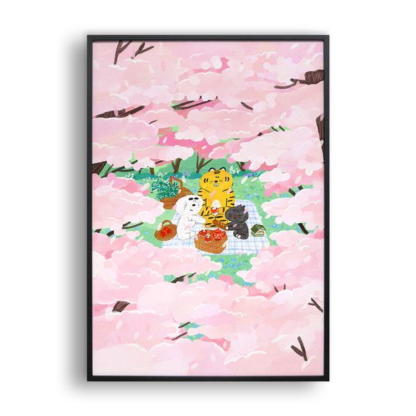 봄소풍 (Art Print) / 일러스트 액자