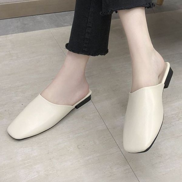 여성 데일리 모던 뮬 블로퍼 스퀘어(WFJ4OR3)