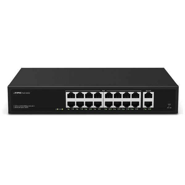 (아이피타임) ipTIME PoE16002 16포트 PoE 스위칭허브