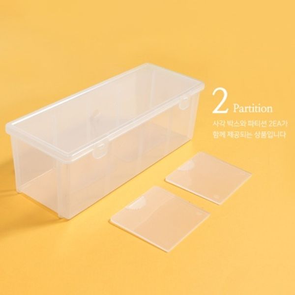 투명 티백 커피 탕비실 보관 정리 박스