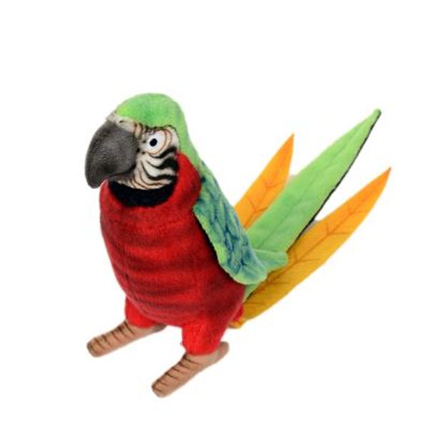 3326 앵무새레드 동물인형/37cm.H