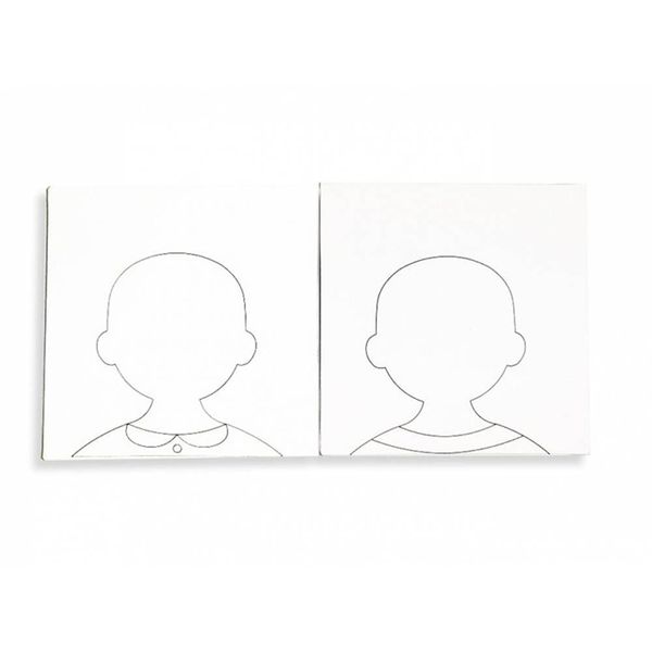 토단 얼굴 도안 캔버스 액자 (단품)(WFH2WG1)