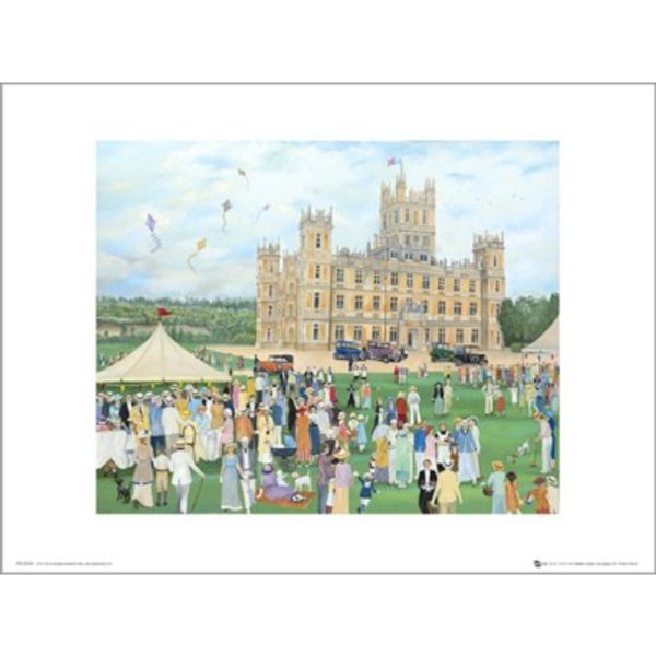 PDH01206 Pip Shuckburgh Highclere Castle (40x50cm)