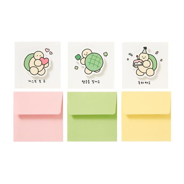 아트박스 엉금이 카드세트