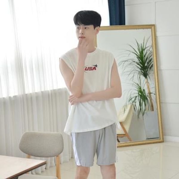 USA 박스 나시 나시티 남자나시 박스나시