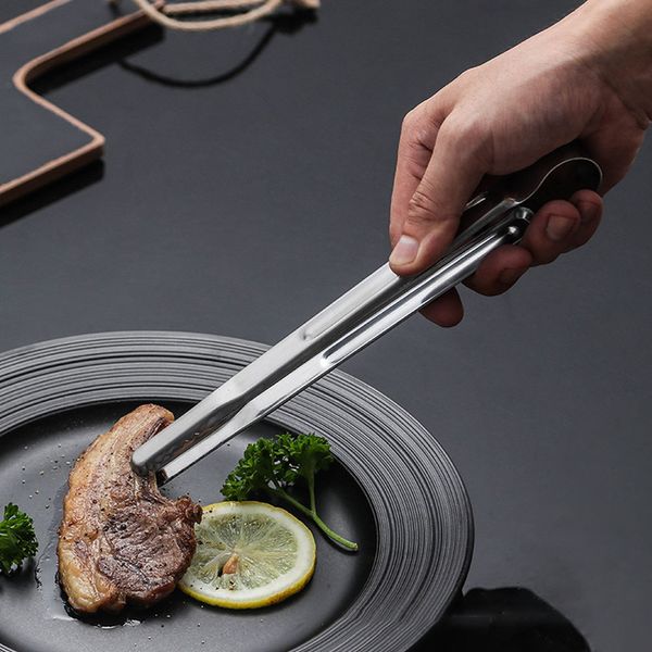 스텐 고기 바베큐 집게 20.5cm 주방 뷔페 N778